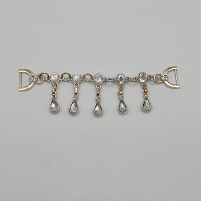 China LHZ1152 Decorative Boot Chains For High Heels 128*31MM Environmental Plated supplier