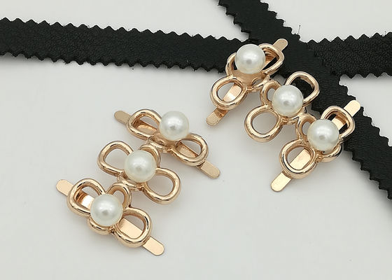 China Big Pearl Zinc Alloy Buckle 35*2MM 5.3g Easy To Assemble Environmental Plated supplier