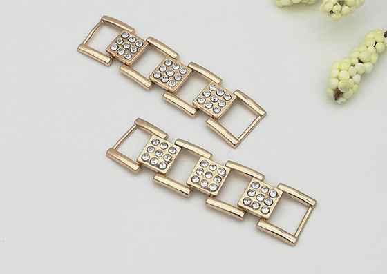 China ABLE Shoe Accessories Chains 58*15MM Shinny Beautiful Easy To Assemble supplier