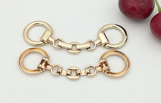 China Shoes Accesories Zinc Alloy Buckle 75*20MM Customized Engraving Logo Fashionable supplier