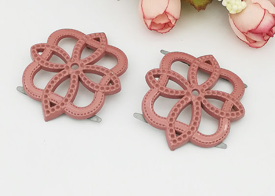 China Eco Friendly Decorative Colorful Small Plastic Buckles For Gifts Shoe , Ladies Shoe D384 supplier