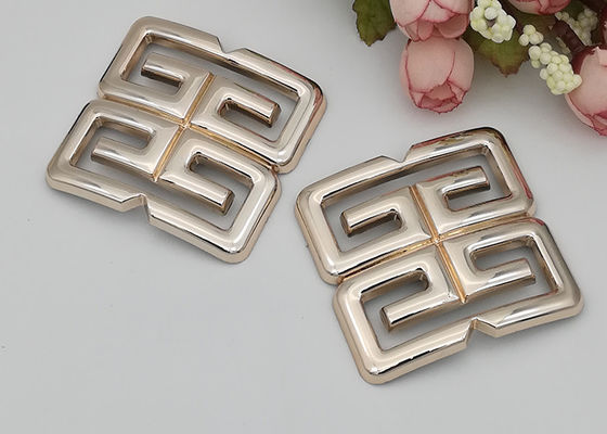 China 58*55MM Replacement Plastic Shoe Buckles With Different Sizes And Colors supplier