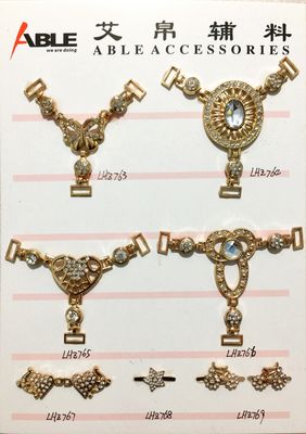 China Decorative Rhinestone Shoes Buckles And Accessories For Spot Womens Shoe supplier