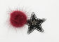 Five - Pointed Star Flower Embroidery Patches Suitable For Girls Clothes Fashionable supplier