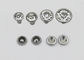 Exquisite Metal Shoelace Eyelets Silver Gold Customized Color For Ladies Shoes supplier