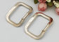 60*45mm Size Simple Square Replacement Dance Shoe Buckles For Ladies Shoe supplier