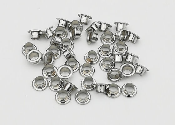 China ABLE Metal Shoelace Eyelets , Eyelets Metal Ring Corrosion Resistant Durable supplier