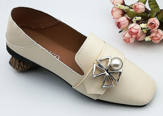 China Faux Pearl Silver Shoe Buckles And Clips Decorative Accessories D603 supplier