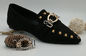 Fashion Decorative Accessories Shoe Buckle Clips , Shoe Strap Buckles D607 supplier